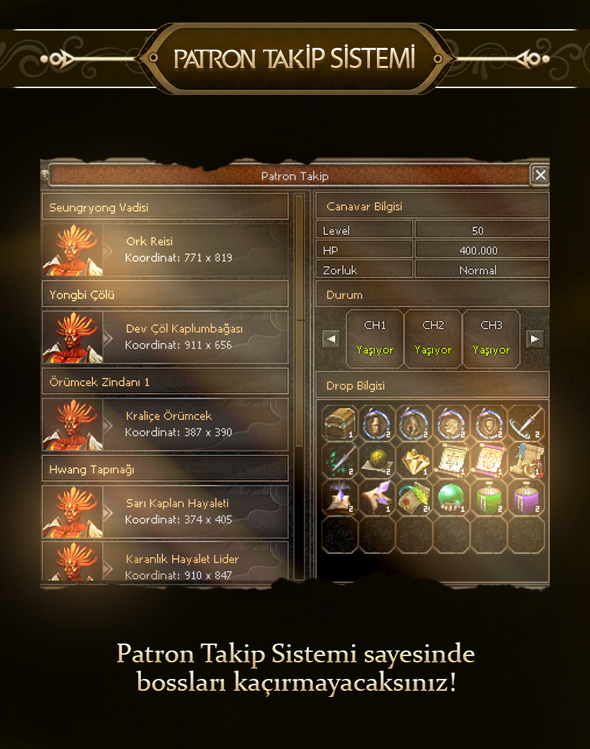 Patron Takip Sistemi